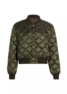 Max Mara B-Soft Quilted Bomber Jacket