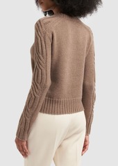 Max Mara Berlina Cashmere Side Braid Sweater