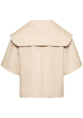 Max Mara Canossa Cotton Short Sleeved Coat