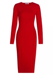 Max Mara Comica Long-Sleeve Cocktail Dress