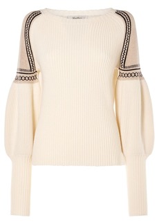 Max Mara Cosetta Wool & Cashmere Flared Sweater