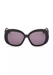 Max Mara 55MM Round Sunglasses