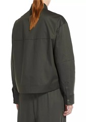 Max Mara Dandy Cotton Button-Front Shirt