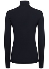 Max Mara Dede Stretch Viscose Turtleneck Top