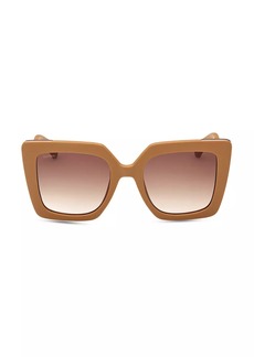 Max Mara Design 52MM Square Sunglasses