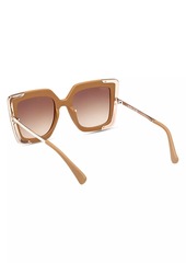 Max Mara Design 52MM Square Sunglasses