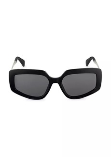 Max Mara Design7 55MM Geometric Sunglasses