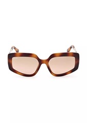 Max Mara Design7 55MM Geometric Sunglasses
