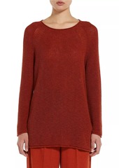 Max Mara Diretta Cotton-Linen Sweater