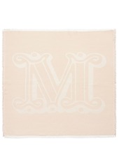 Max Mara Doroty Maxi Monogram Jacquard Silk Scarf