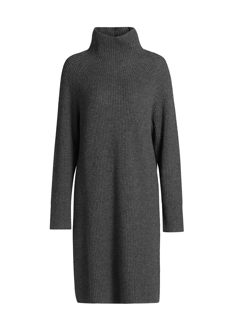 Max Mara Ebridi Wool & Cashmere Turtleneck Sweater Midi-Dress