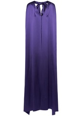 Max Mara Egizio Silk Satin Long Dress