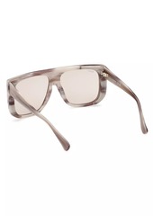 Max Mara Eileen 60MM Rectangular Sunglasses