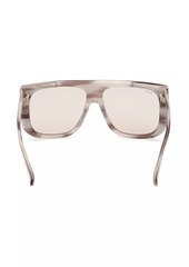 Max Mara Eileen 60MM Rectangular Sunglasses