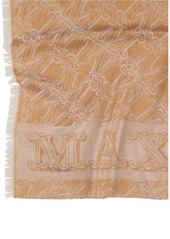 Max Mara Eleonor Wool & Silk Jacquard Scarf