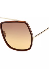 Max Mara Elsa 64MM Square Sunglasses