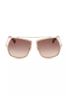 Max Mara Elsa 64MM Square Sunglasses