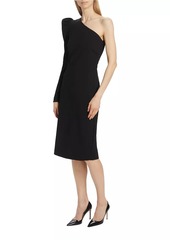 Max Mara Falda One-Shoulder Cocktail Dress