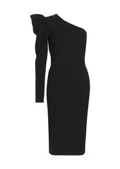 Max Mara Falda One-Shoulder Cocktail Dress