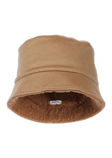 Max Mara Fiducia logo cashmere bucket hat