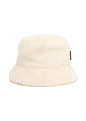 Max Mara Figura Alpaca & Wool Teddy Bucket Hat