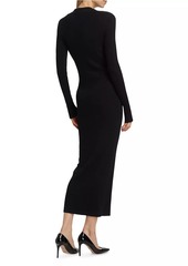 Max Mara Frais Wool-Blend Knit Sweaterdress