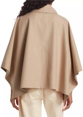 Max Mara Fred Crop Trench Cape