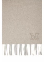 Max Mara Fringe Cashmere Scarf