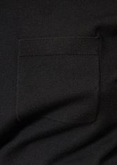 Max Mara Full Short-sleeve Knit Crewneck Top