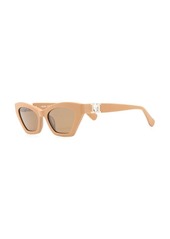 Max Mara geometric-frame tinted sunglasses