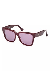 Max Mara Glimpse2 57MM Square Sunglasses