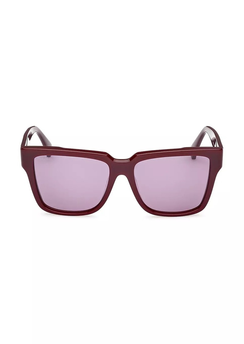 Max Mara Glimpse2 57MM Square Sunglasses