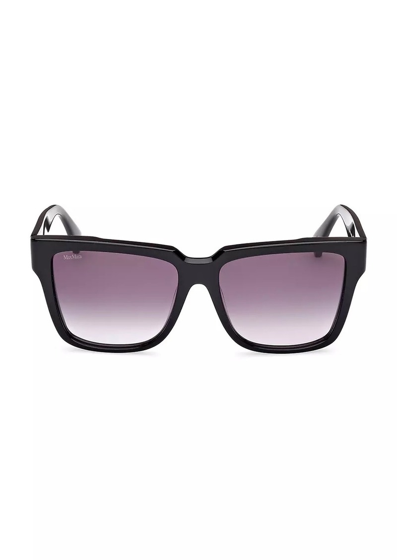 Max Mara Glimpse2-AF 57MM Square Sunglasses