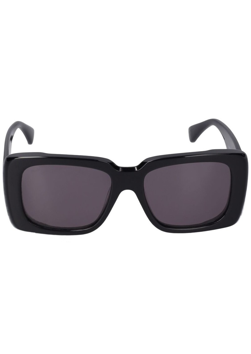 Max Mara Glimpse3 Squared Acetate Sunglasses