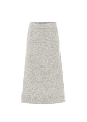 Max Mara Leida high-rise wool-blend skirt