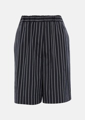 Max Mara Leisure Vezzo striped cotton shorts