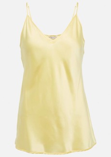 Max Mara Lucca V-neck silk-blend tank top