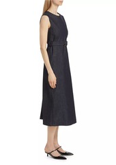 Max Mara Lucilla Denim Midi-Dress