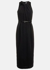 Max Mara Luna sleeveless midi dress