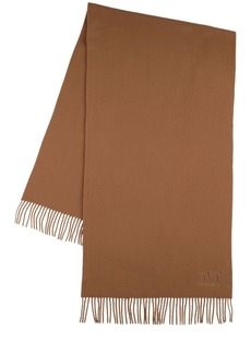 Max Mara Lvr Exclusive Embroidered Wool Scarf