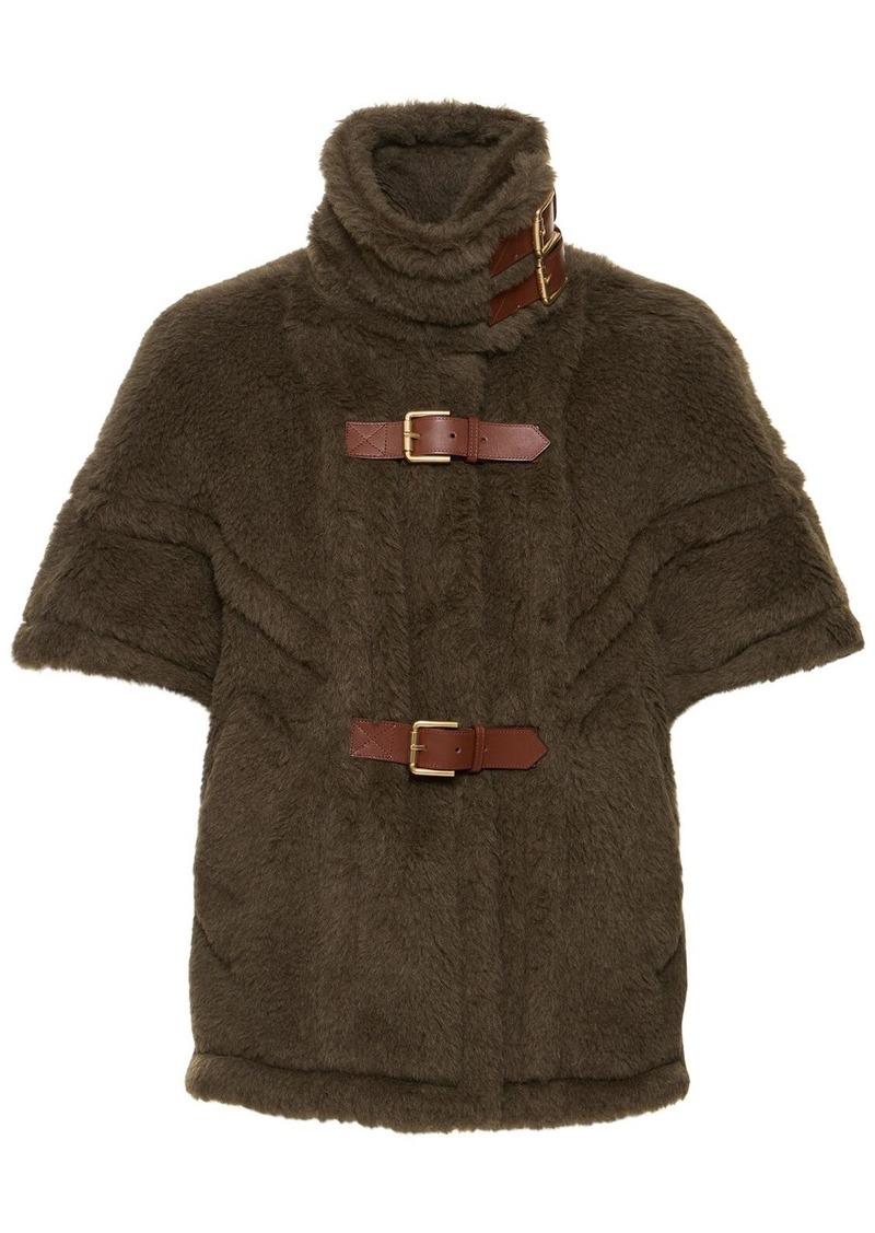 Max Mara Lvr Exclusive New Rodano Teddy Cape