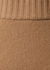Max Mara Lvr Exclusive Wool Blend Knit Midi Skirt