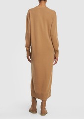 Max Mara Lvr Exclusive Wool Knit Midi Dress