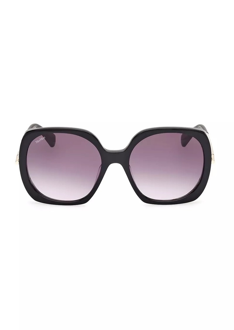 Max Mara Malibu9 58MM Butterfly Sunglasses