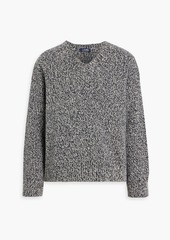 Max Mara - Como marled wool and cashmere-blend sweater - Blue - S