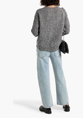 Max Mara - Como marled wool and cashmere-blend sweater - Blue - S