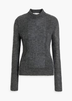 Max Mara - Fiocchi mohair-blend turtleneck sweater - Gray - M