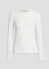 Max Mara - Gamma wool-gauze sweater - White - XS