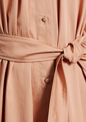 Max Mara - Lega cotton-poplin midi shirt dress - Pink - IT 38
