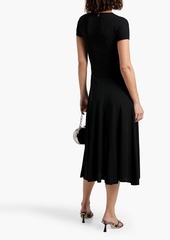 Max Mara - Stretch-jersey midi dress - Black - IT 36